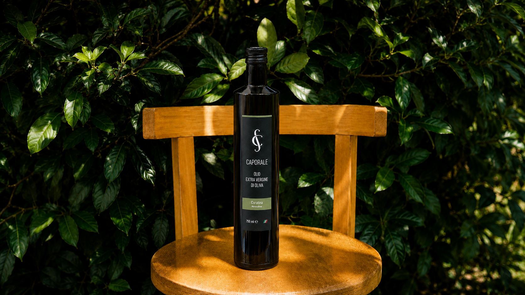 Bottiglia di olio Coratina Agricola Caporale